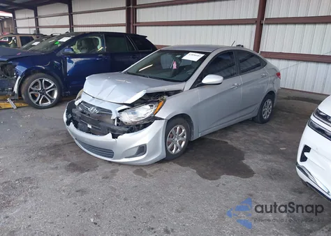 2014 Hyundai Accent Gls z USA, uszkodzony, nr VIN KMHCT4AE0EU728466